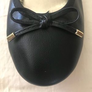 X-Appeal Black Ballet Flats 6.5